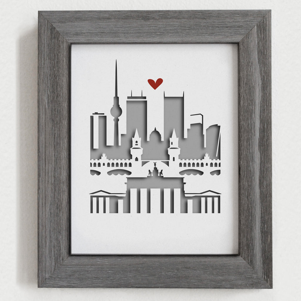 Berlin 2 - 8x10" cut-out