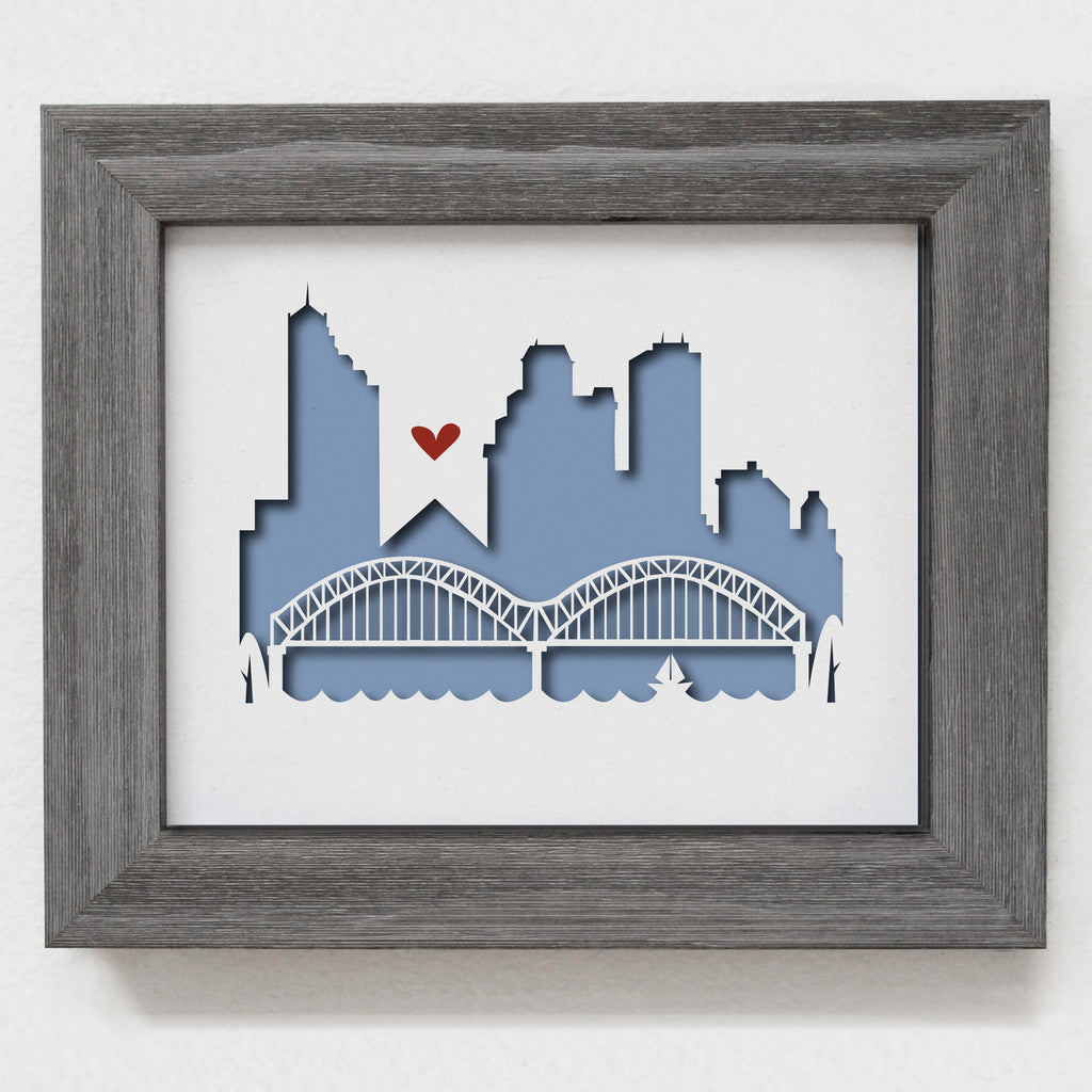 Memphis - 8x10" cut-out