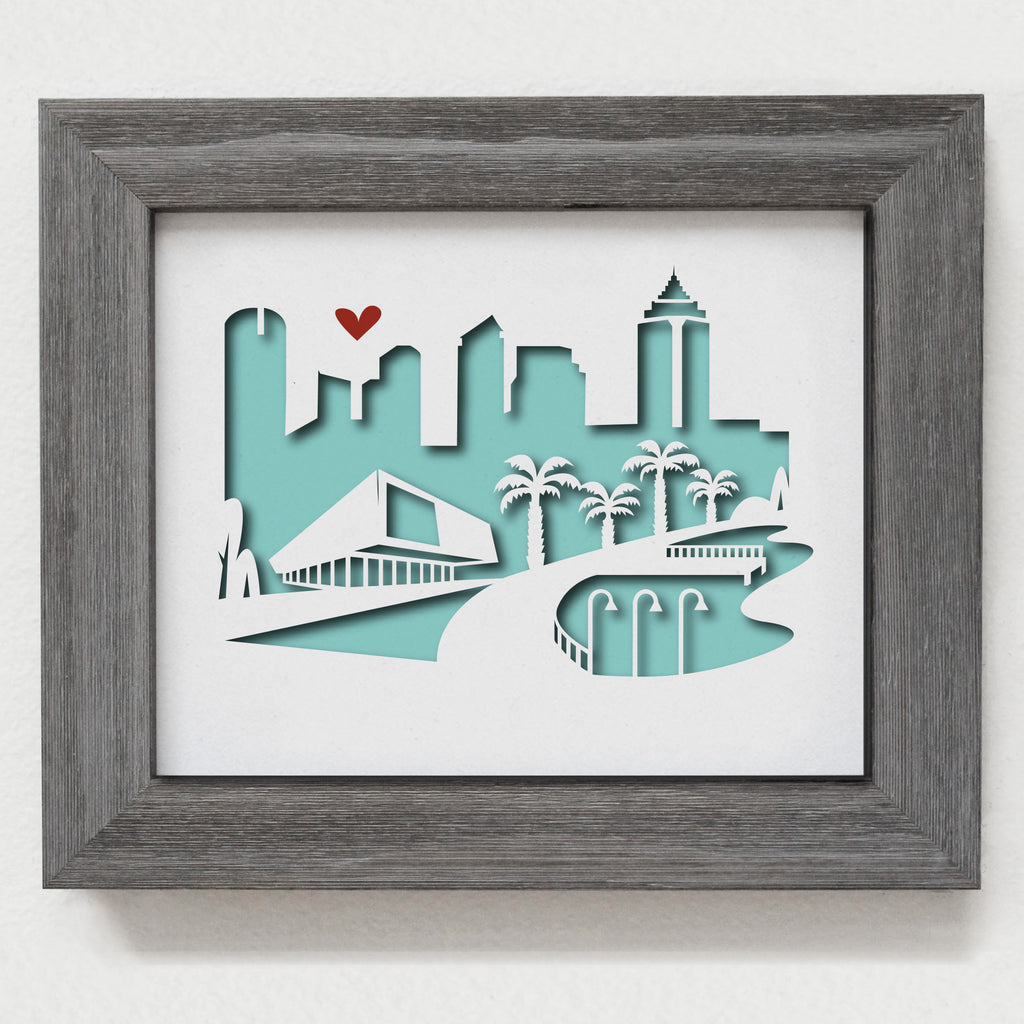 Tampa Bay - 8x10" cut-out