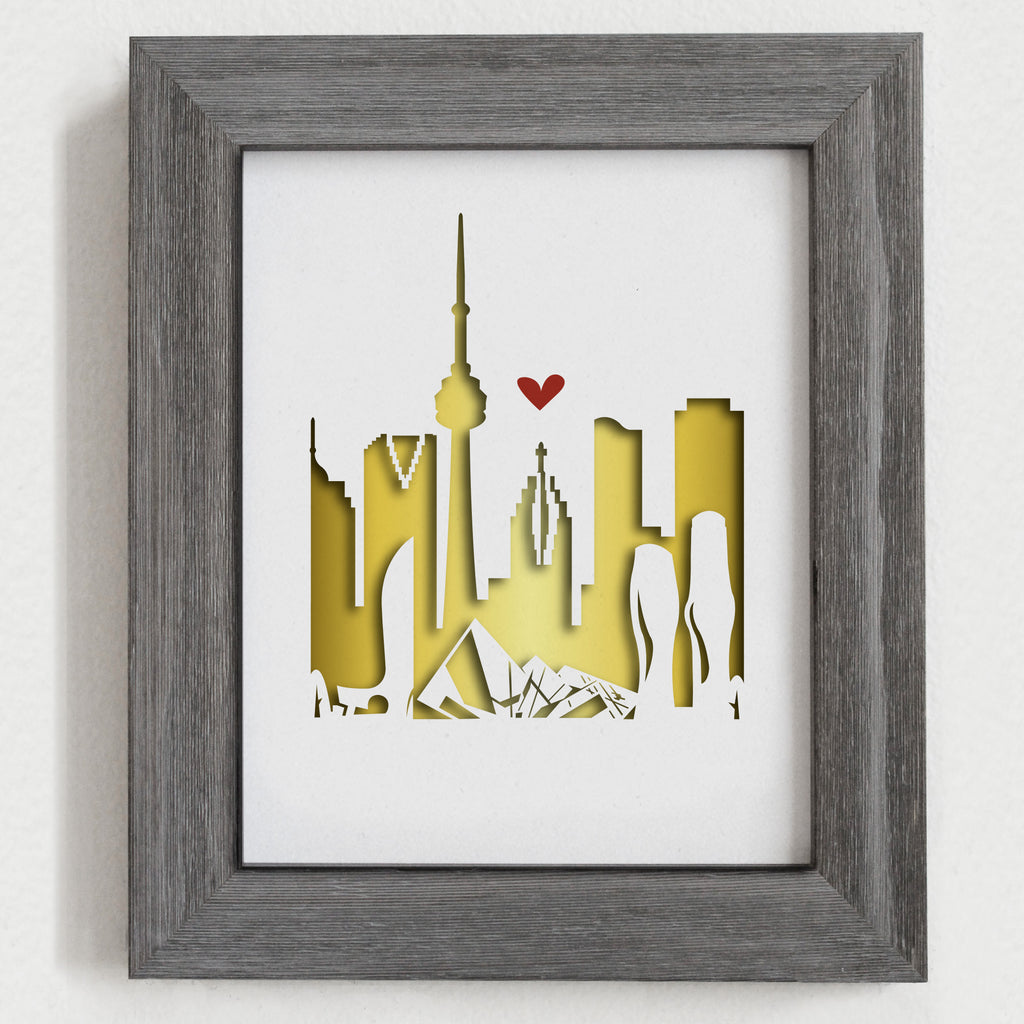 Toronto (ROM)- 8x10" cut-out