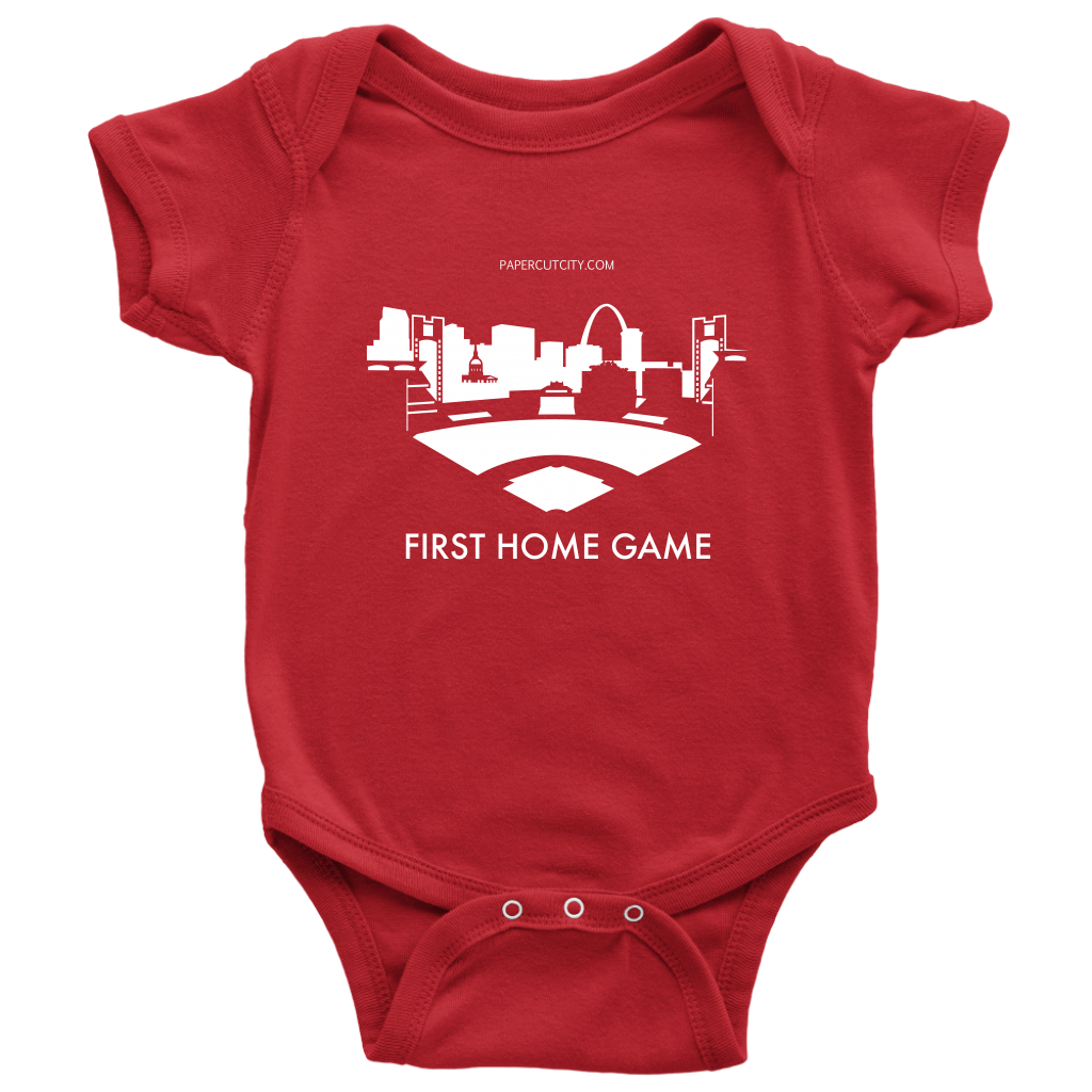 St. Lous Baseball Onesie