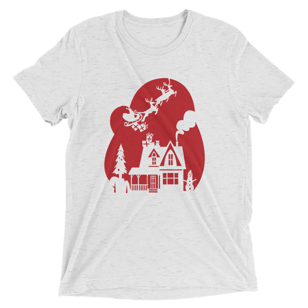 Christmas 2 - men's premium triblend T-shirt
