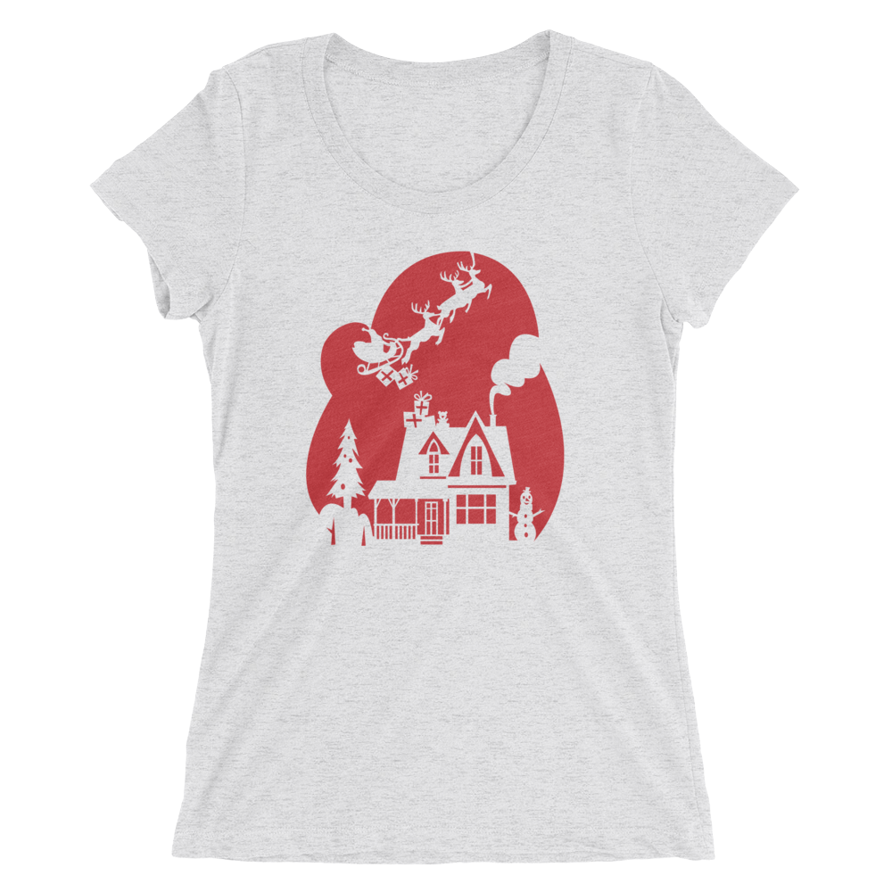 Christmas 2 - women's premium triblend T-shirt