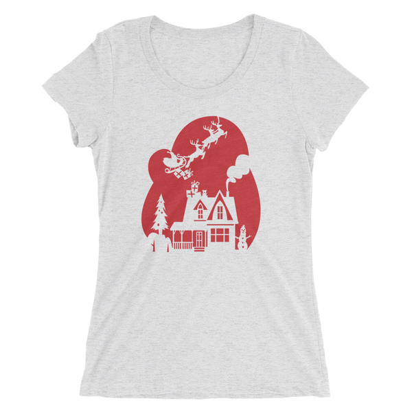 Christmas 2 - women's premium triblend T-shirt