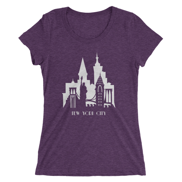 New York City - women's premium triblend T-shirt
