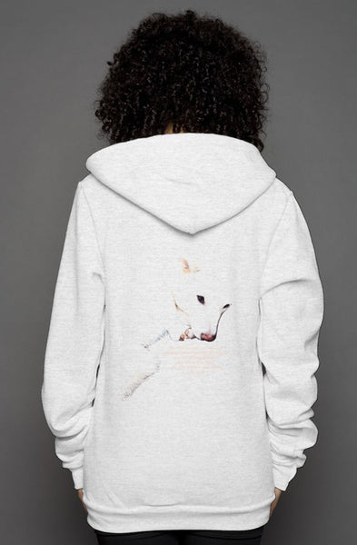 GodzNilla unisex heather zip hoody