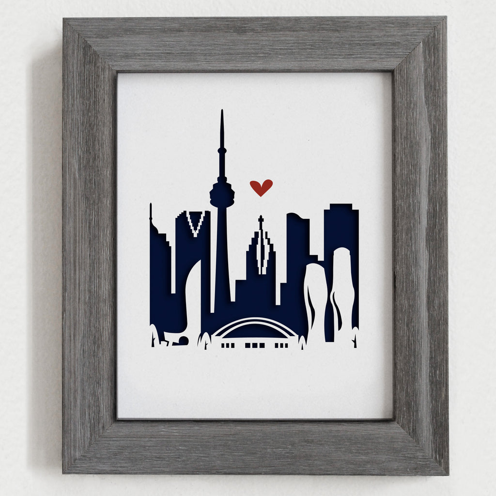 Toronto (Rogers Centre / Skydome) - 8x10" cut-out