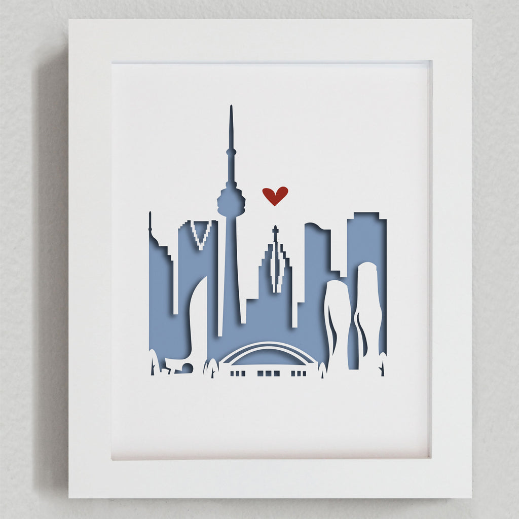 Toronto (Rogers Centre / Skydome) - 8x10" cut-out