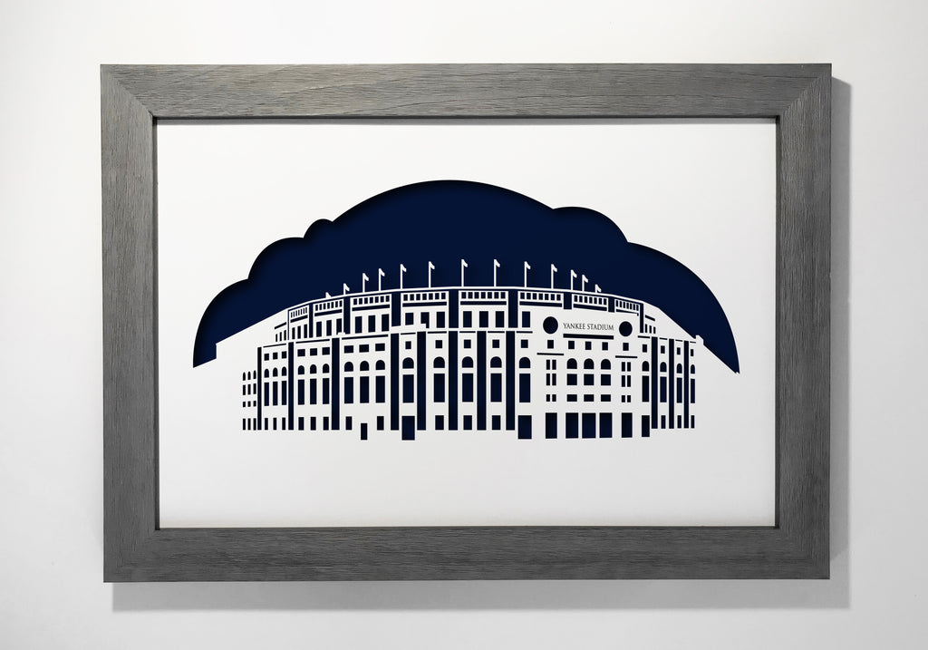 Yankee Stadium, New York, House that Ruth built, office decor, gift, art