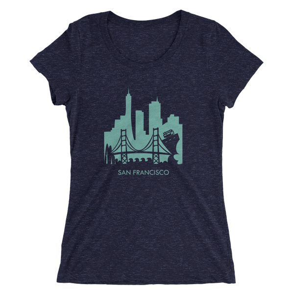 San Francisco - women's premium triblend T-shirt