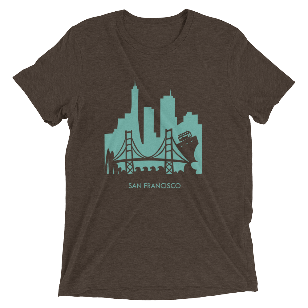 San Francisco - men's premium triblend T-shirt